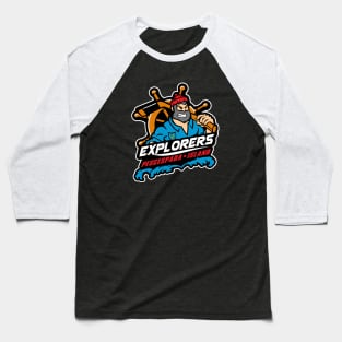 Pescespada Island Explorers Baseball T-Shirt